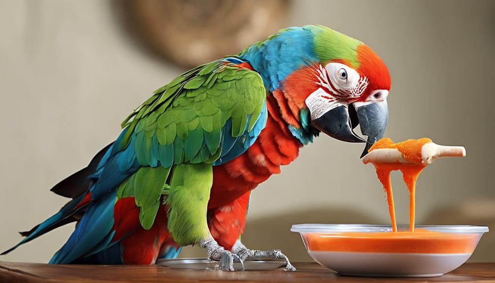 birds prefer high palatability