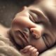 calm newborn during sleep