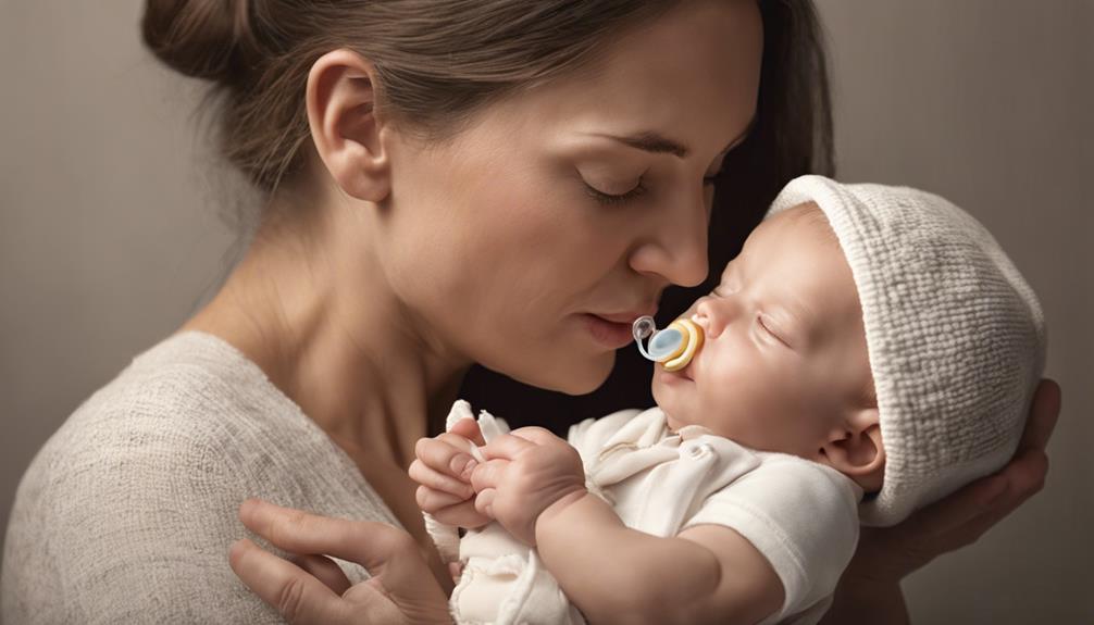 calming a crying baby