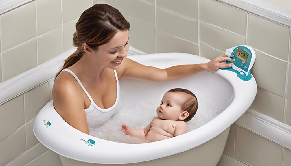 choosing a newborn bath