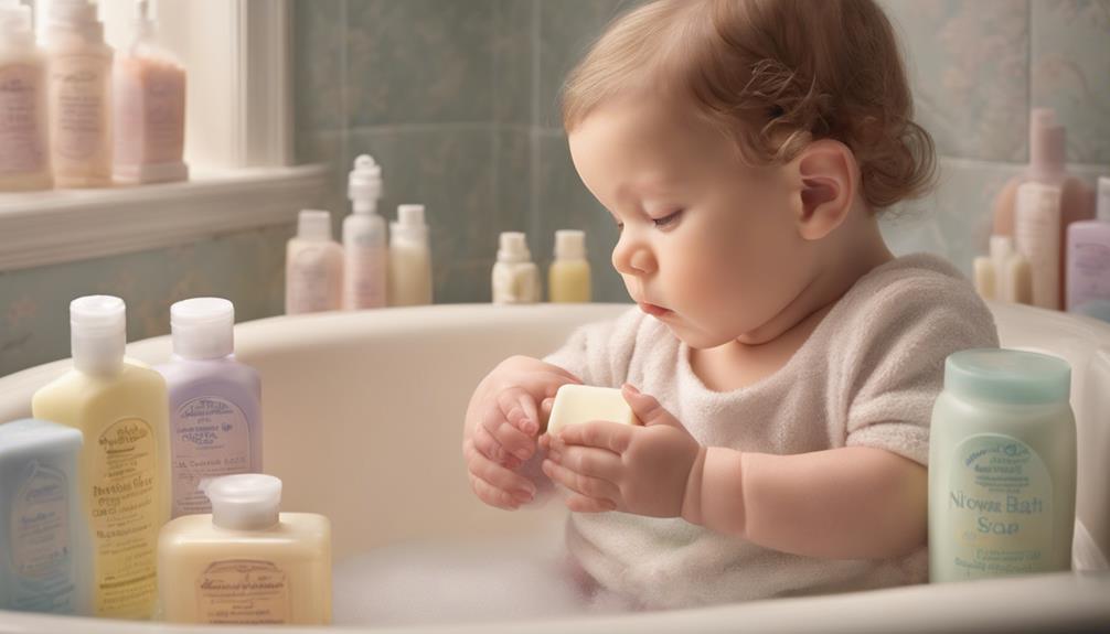 choosing newborn soap carefully