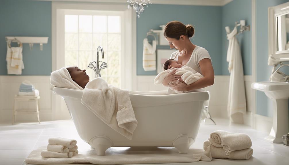 choosing newborn sponge bath