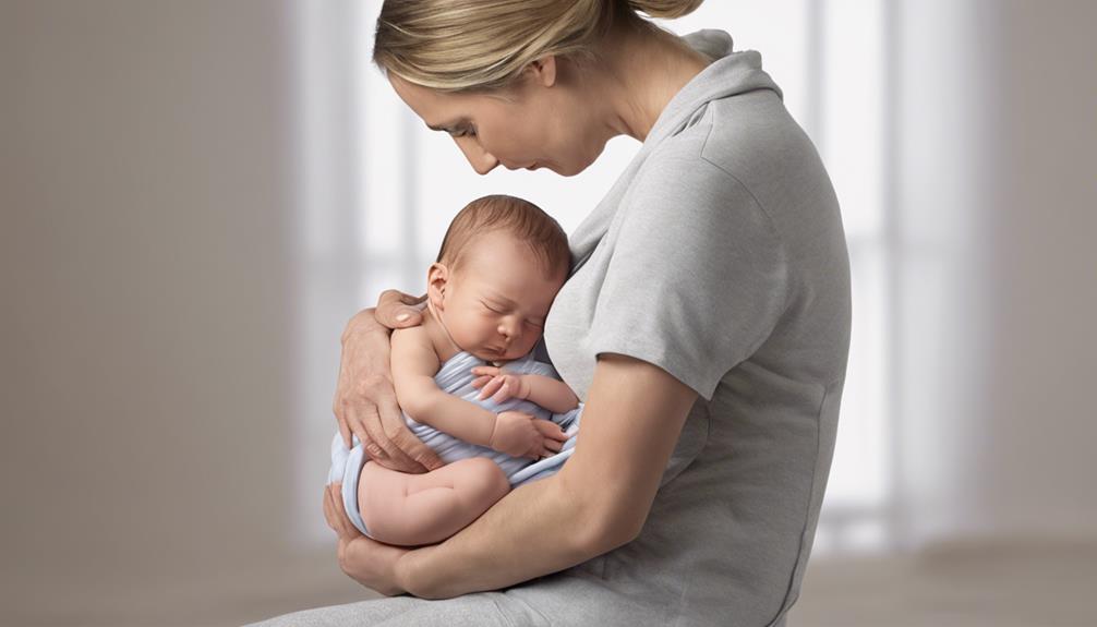 choosing position for burping