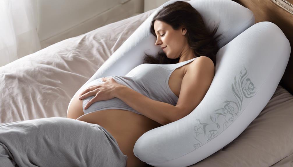 comfortable pregnancy pillow options