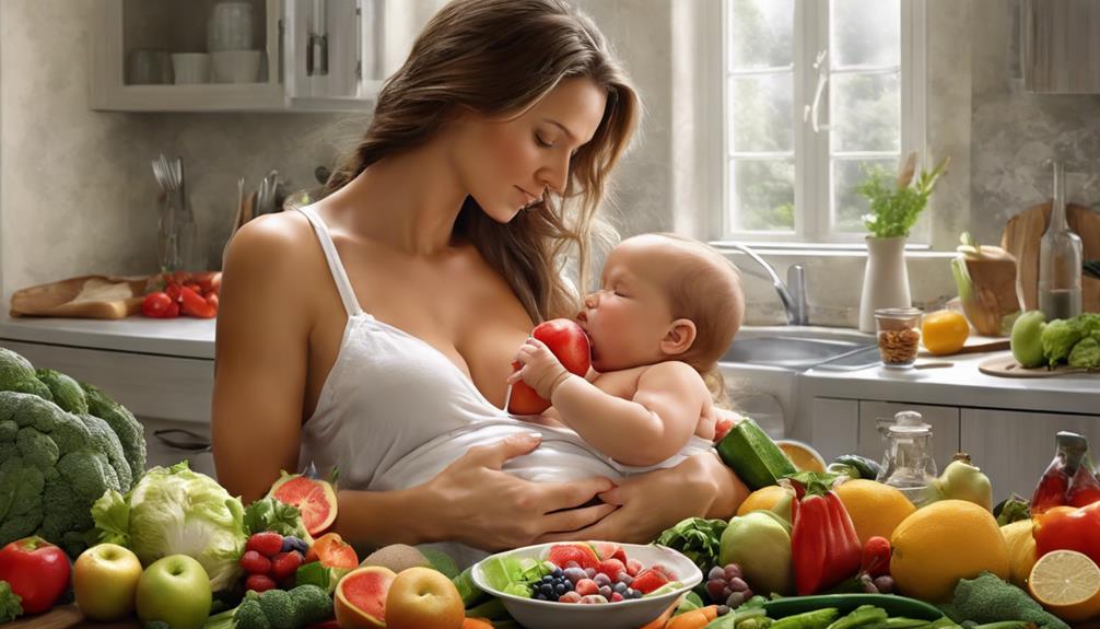 dieting and breastfeeding safety