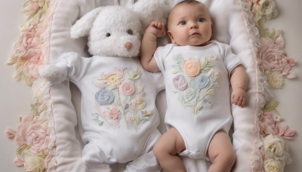 handmade baby clothes embroidery