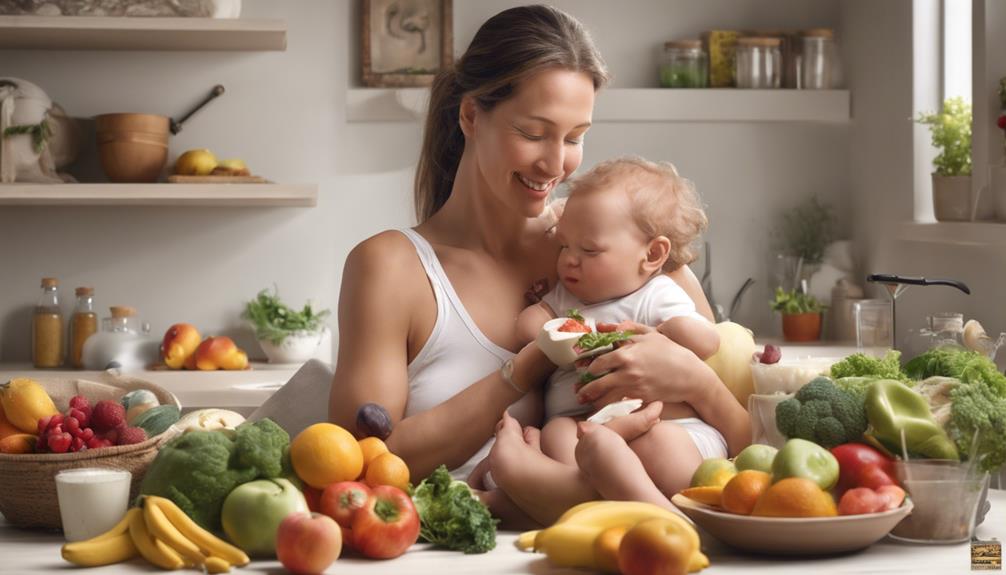 healthy eating for breastfeeding
