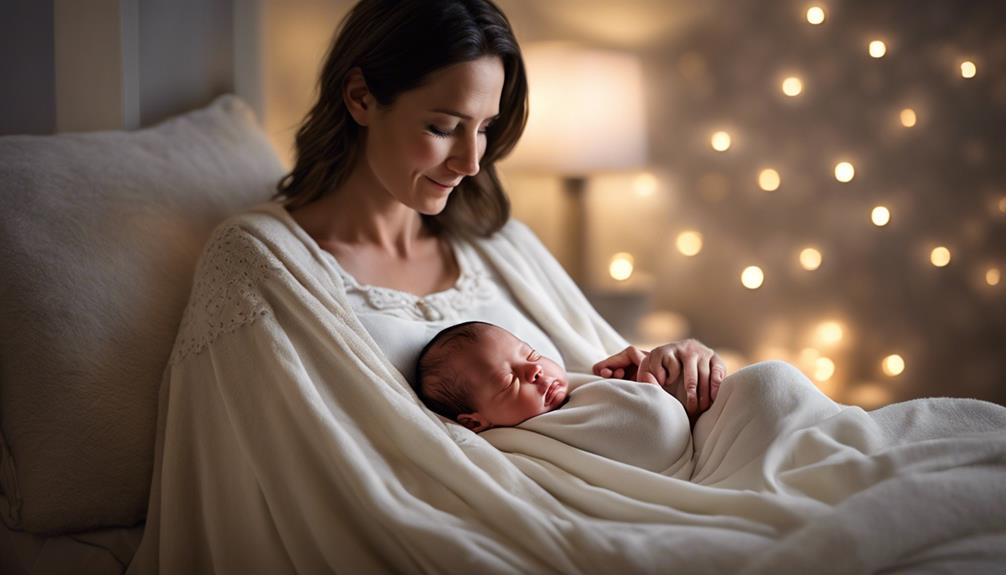 helping newborn sleep position