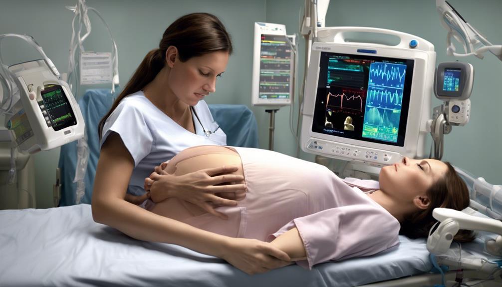 monitor fetal heart rate