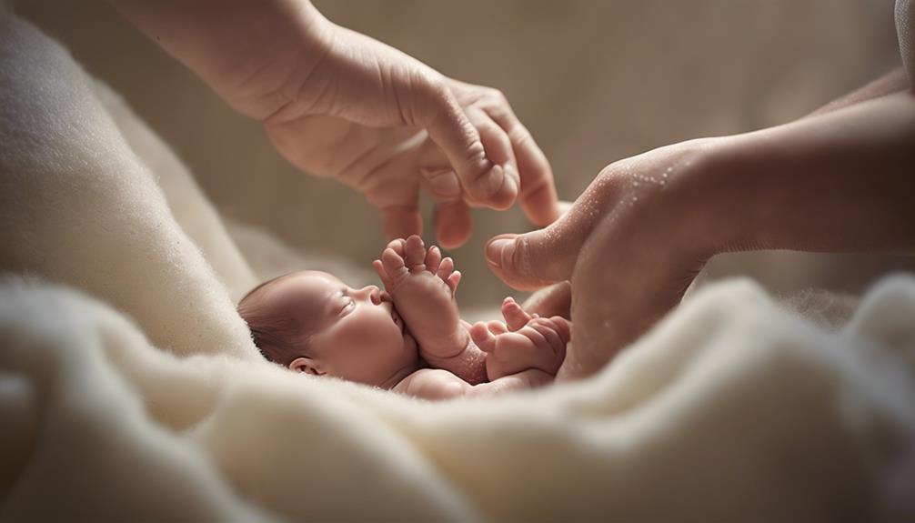 newborn baby sponge bath