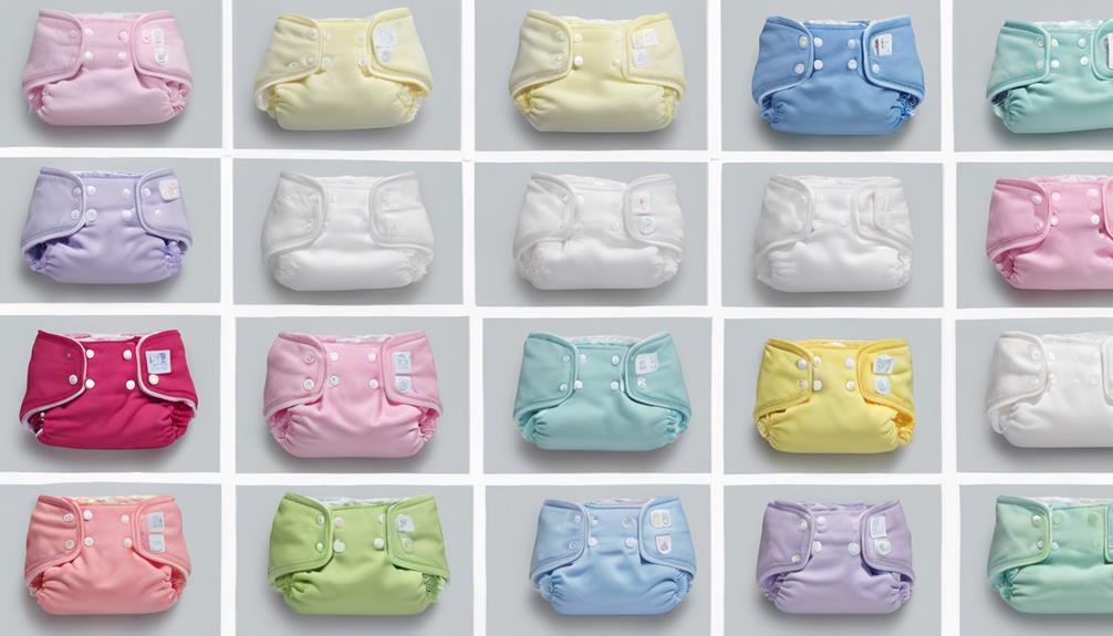 newborn cloth diaper selection