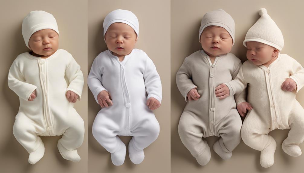 newborn sleep outfit selection