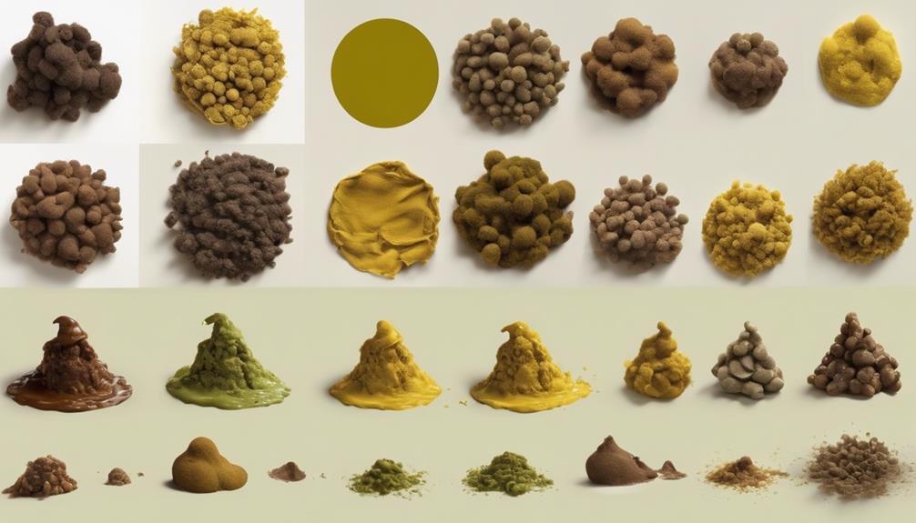 normal poop color guide