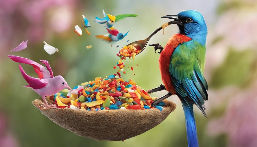 optimal nutrition for birds