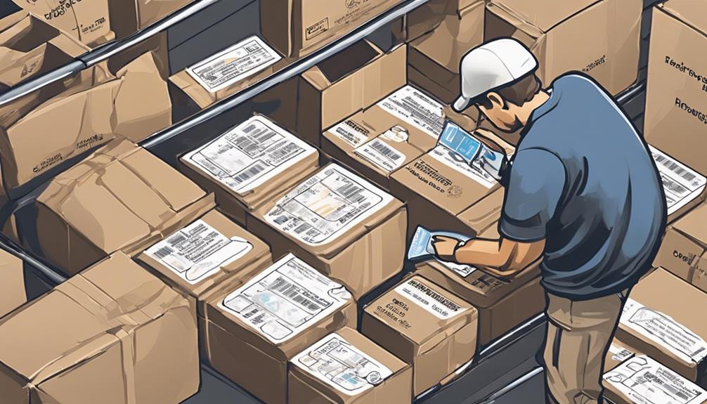 organizing international shipping process