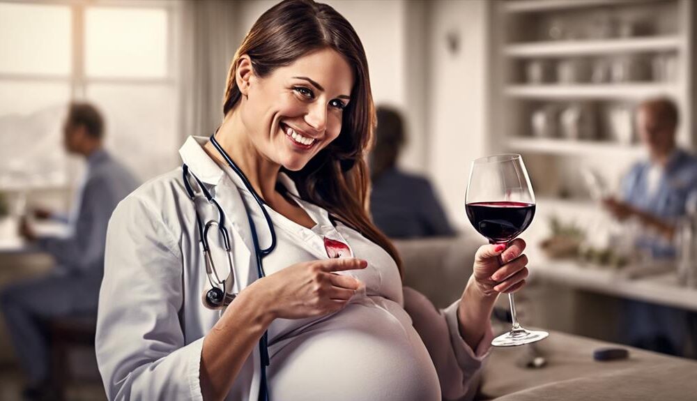 Curated visual reference: Can I Drink Wine In Third Trimester Reference: How A Pregnant Woman Can Safely Drink Wine In Second