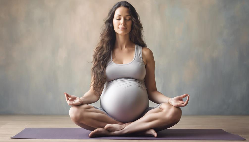 prenatal stretches for comfort