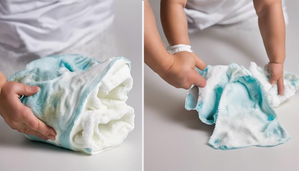 removing newborn poop stains