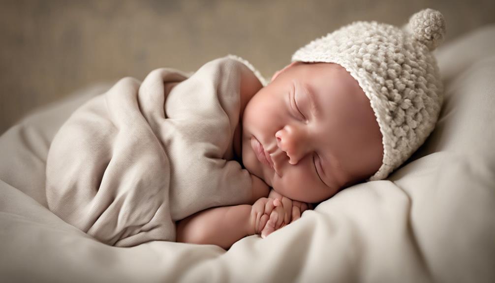 safe side sleeping newborn