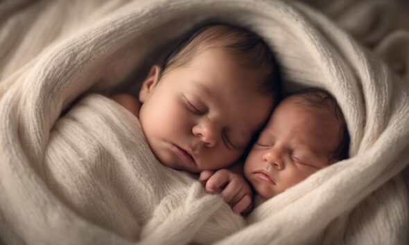 safely sleeping with newborn