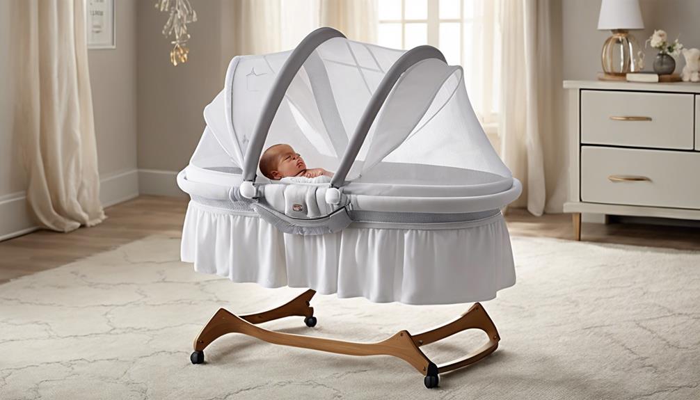 selecting a newborn bassinet