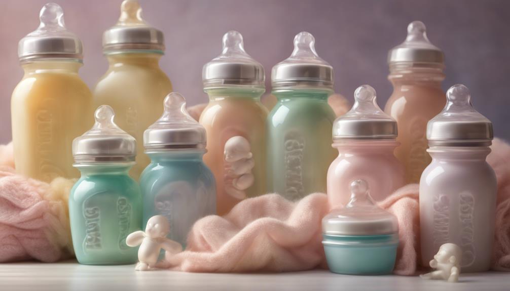 selecting a newborn bottle