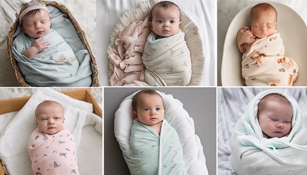 selecting a newborn swaddle