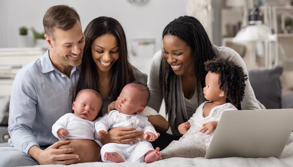 selecting online newborn care