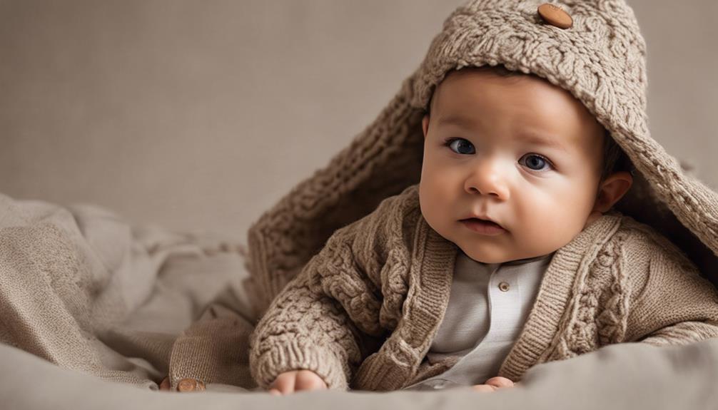 soft sustainable infant clothing