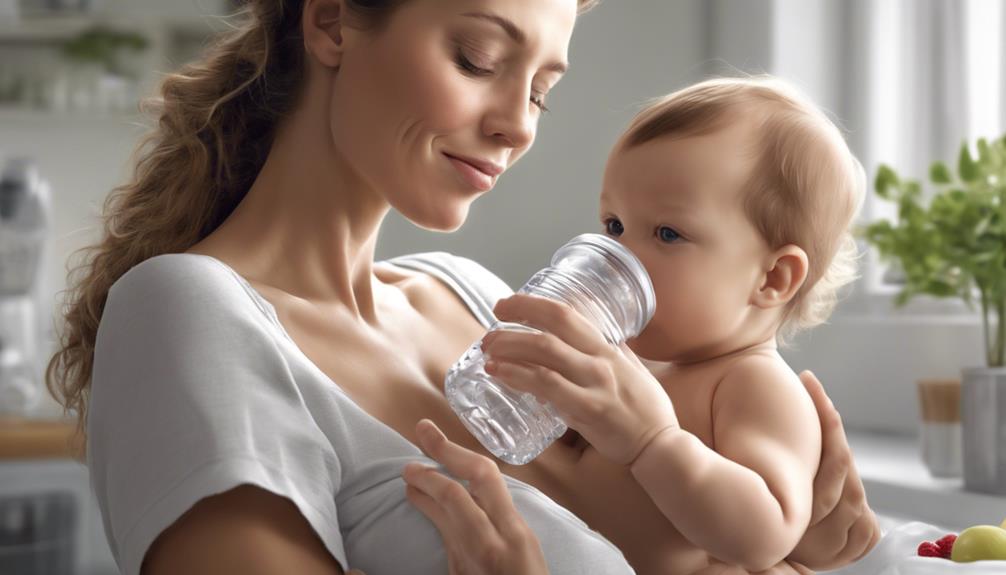 stay hydrated while nursing