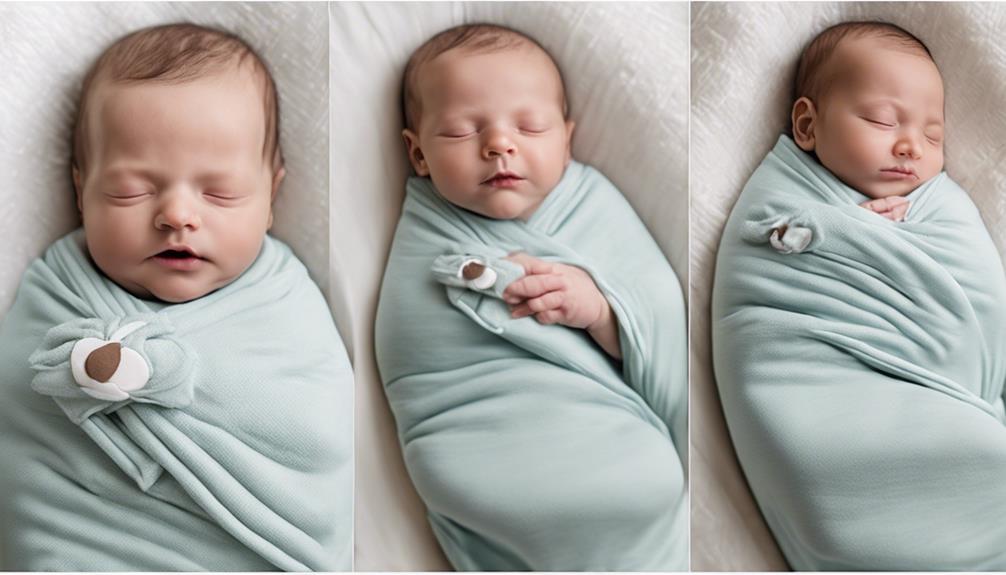 swaddle your baby safely