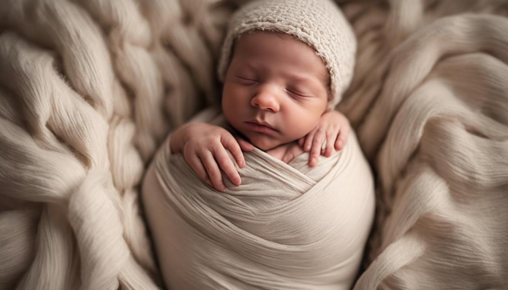 swaddling babies promotes comfort