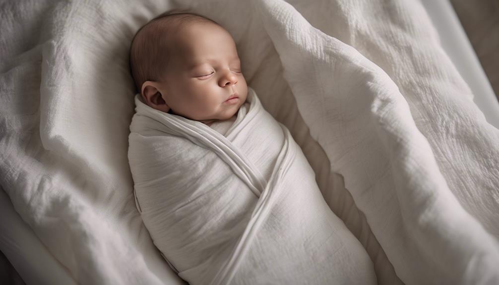swaddling for peaceful sleep