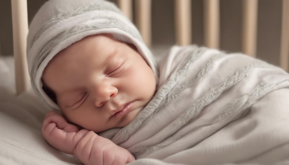 swaddling for warmth and comfort
