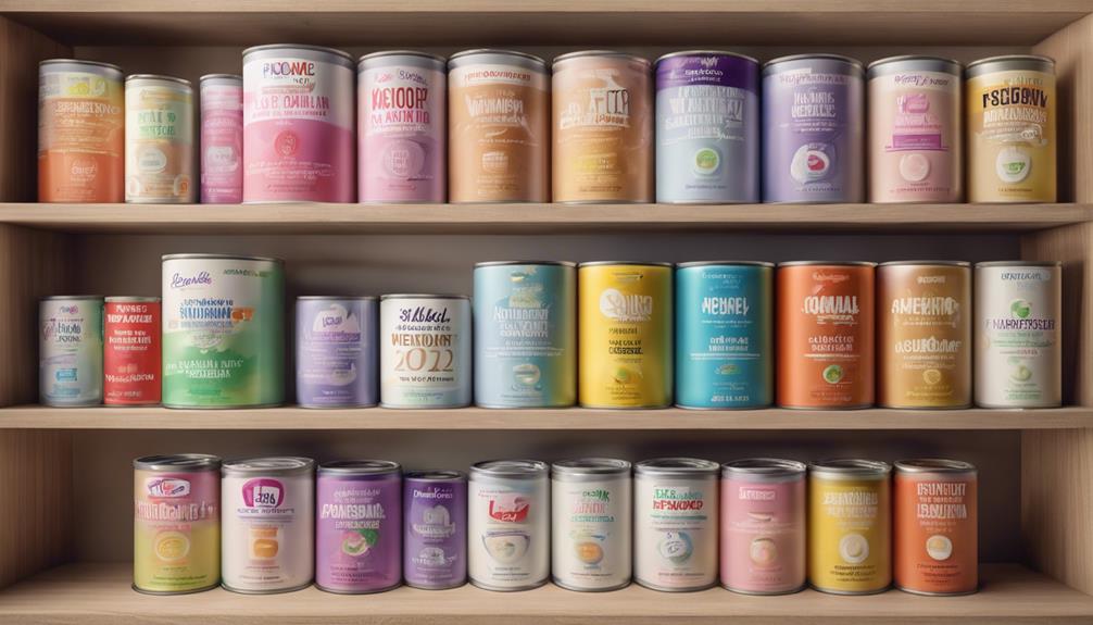 top newborn formula choices