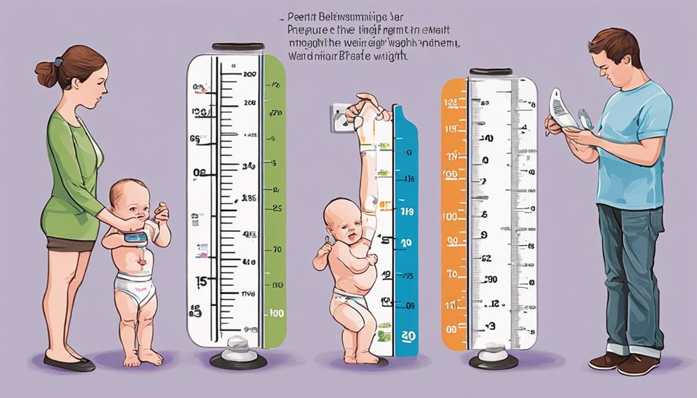 tracking weight gain trends