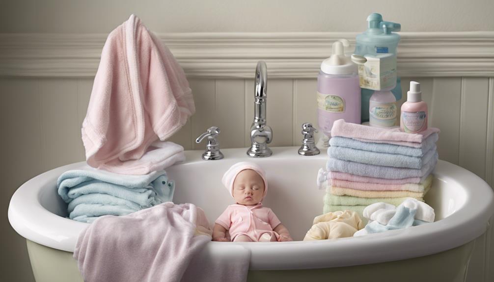 washing newborn clothes safely