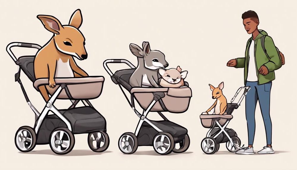 adopt me kangaroo stroller