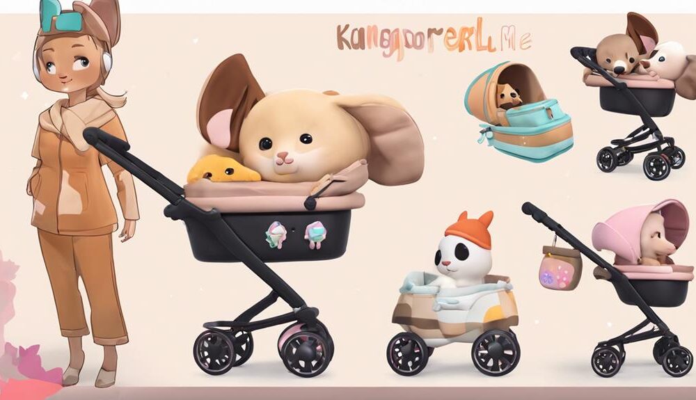 adopt me kangaroo stroller