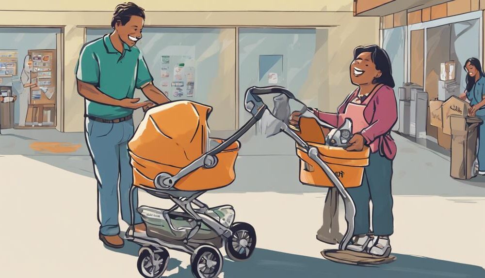 donating used strollers guide