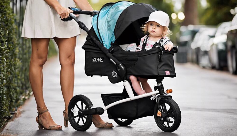 securing zoe stroller restock