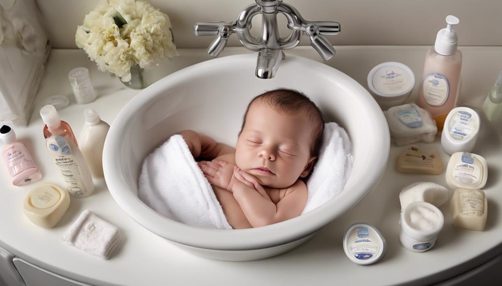 sink baths for newborns