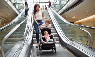 stroller safety on escalators