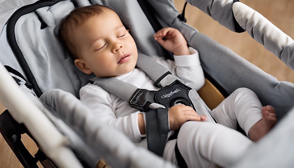 stroller sleep safety guidelines