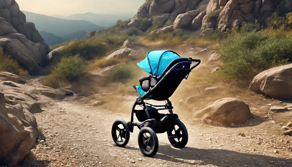 terrain affects stroller stability