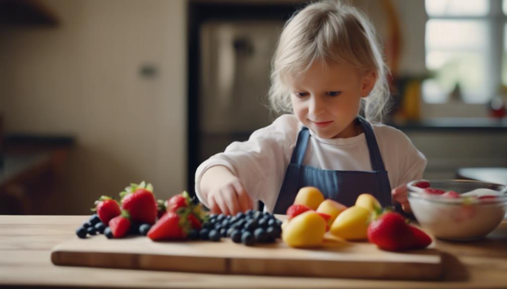 encouraging children to cook
