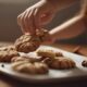 healthy banana cinnamon cookies