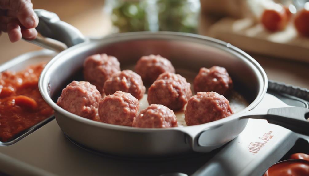 perfecting meatball making techniques