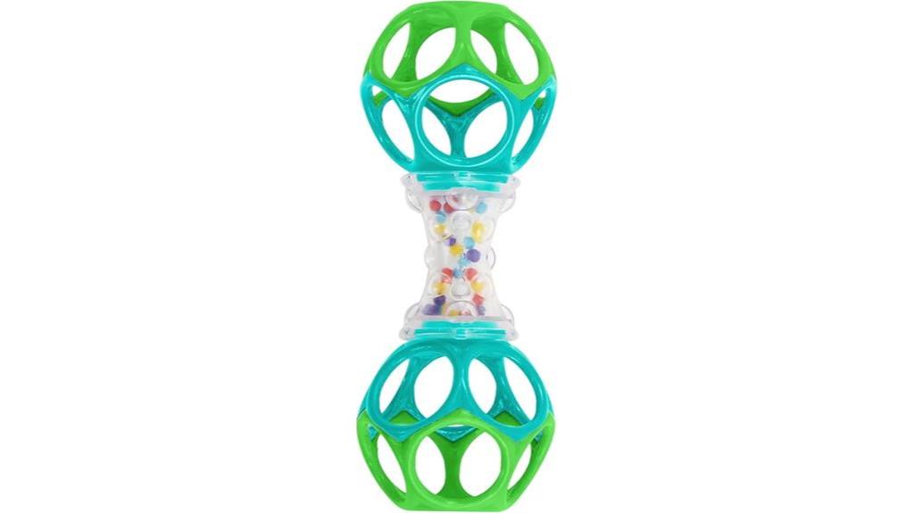 colorful shaker rattle toy