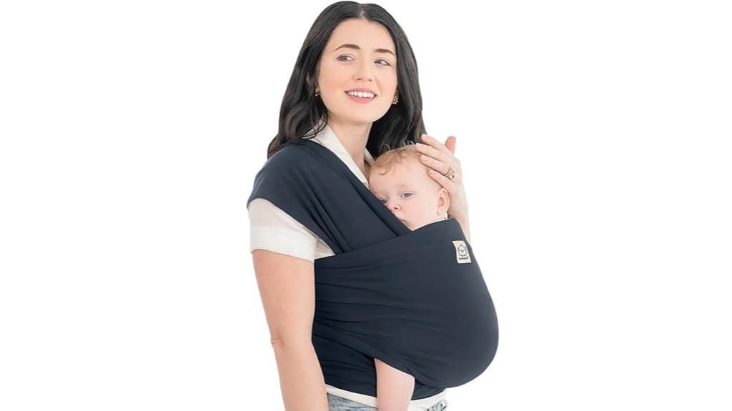 comfortable and secure babywearing